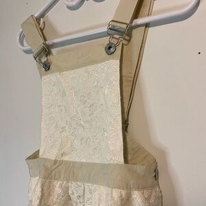 Overall Dress with Lace